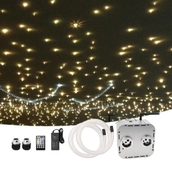 Music Control Starry Ceiling Light Kit 32W RGBW Starlight System