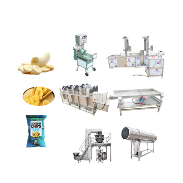 High Quality Fried Banana Chips Production Line - 200 kg/h to 500 kg/h Capacity Machines