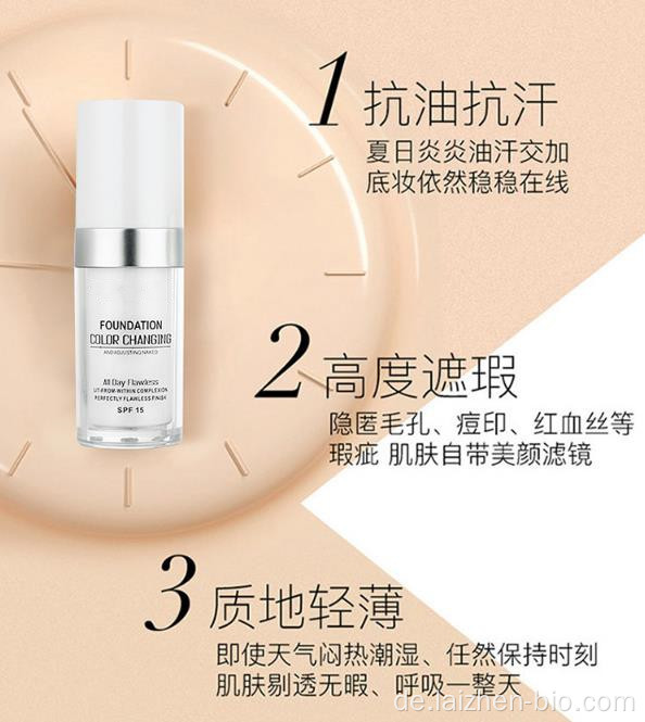 OEM wasserdichte, lang anhaltende Concealer Liquid Foundation