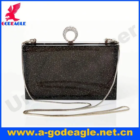 New arrival fashion U0001-001 acrylic clutch bag