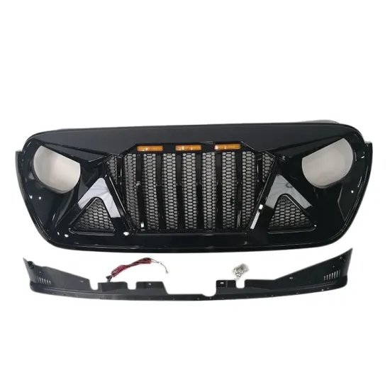 ABS LED Grill Accessories Fit for Jeep Wrangler JL 2018-2021