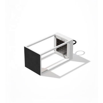 2023 Modern Aluminum Black Large Wood Ramadan Lantern Table Lamp with Dimming Feature