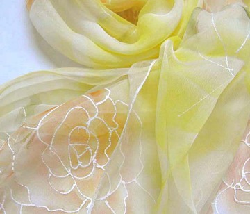 Fashion real silk scarf