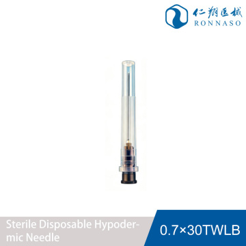 Agujas estériles desechables para inyección y uso hipodérmico