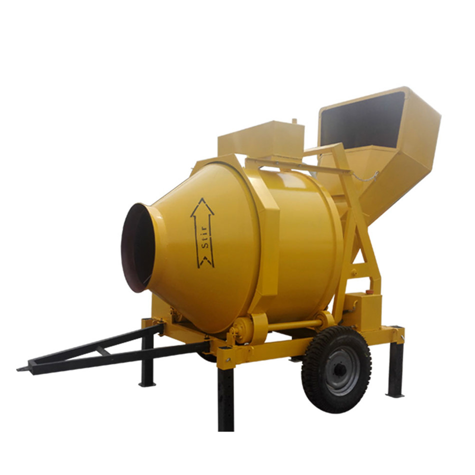 Low price portable electric automatic feeding drum mixer