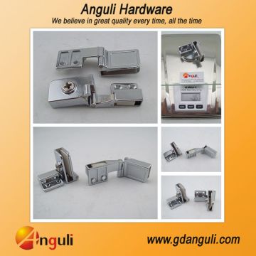 Zinc Alloy Glass Hinge/Glass Clamp, CH-1303