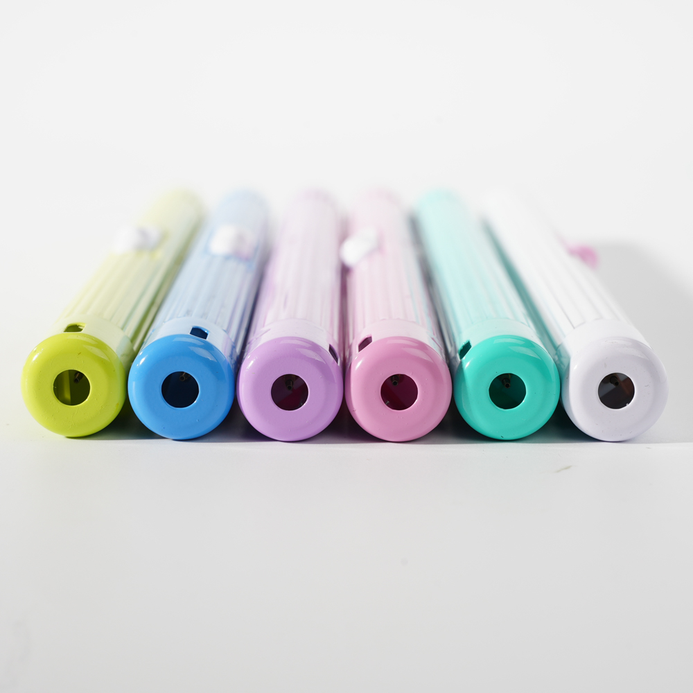 Five Color Soft Flame Long Cylinder Candle Lighter