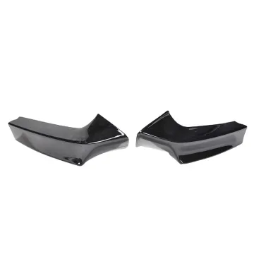 ABS Front Bumper Splitter Flaps for BMW 2 Series F22 F22 Glossy Black Splitters