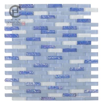 cheap metallic glass bathroom mosaic tiles