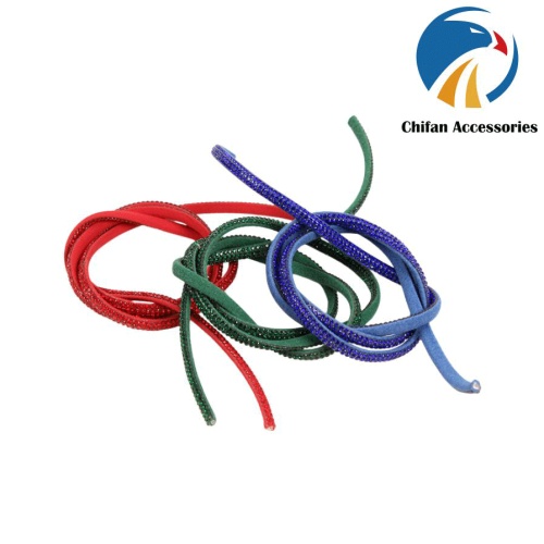 تزیین کفش نواری الماس کریستالی