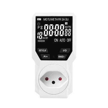 SW Plug Va Backlit Версия Електронна цифрова таймер Switch Socket Kitchen Timer Outlet Програмируемо управление на гнездото на времето