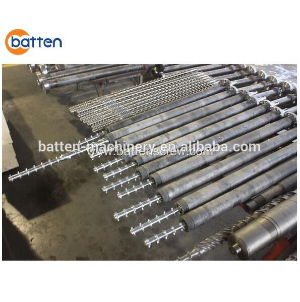 Single screw machine extruded aluminum pipe screw barrel