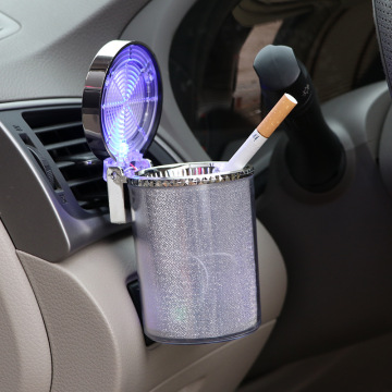 Caseriera per auto leggera a LED portatile - Porta del cilindro di uscita universale per lo stile dell'auto