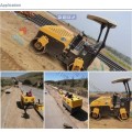 Smooth wheel vibratory roller