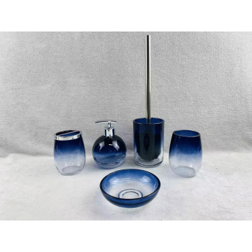 Bubble Effect bathroom Accessory Sets with gradient color