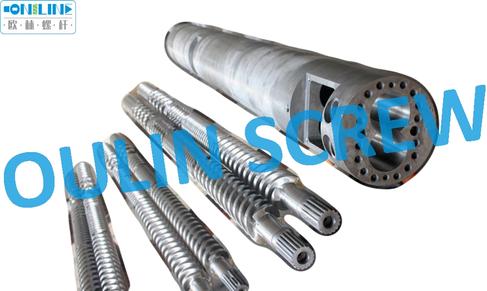 Kabra 90-22 Twin Parallel Screw and Barrel for PVC Extrusion