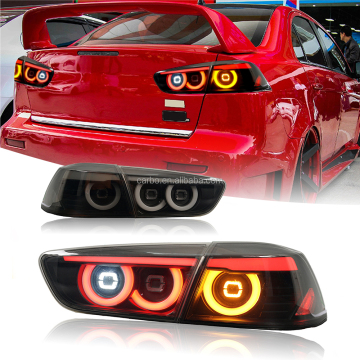 JDM LED Tail Light with Dynamic Animation for Mitsubishi Lancer/EVO 2008-2018
