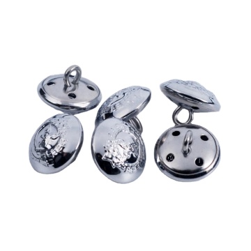 Customizable Button Shank for Jackets: OEM Engraved Coat Buttons and Clips - BM10229