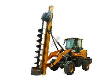 HW936X Loader Spiral Pile Machine