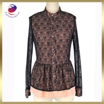 Autumn new bud silk garment blouse ladies