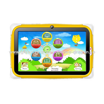 7-inch Kids' Tablet PC with Dual-core and External 3G, 512MB DDR3 RAM