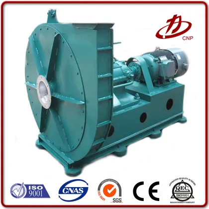 Centrifugal fan used for the baghouse