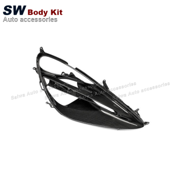 Kit Perlindungan Bingkai Bingkai Headlamp Karbon untuk McLaren 720s 2017-2019