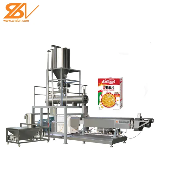 Automatic Corn Flakes Processing Machine