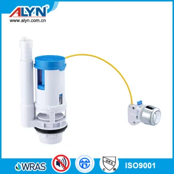 Bathroom toilet currency CUPC wire control dual flush valve wc flush mechanism