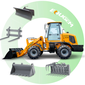 Mammut CE Certified Kubota EPA Engine Wheel Loaders: 800kg, 1200kg, 1600kg Articulated Loaders