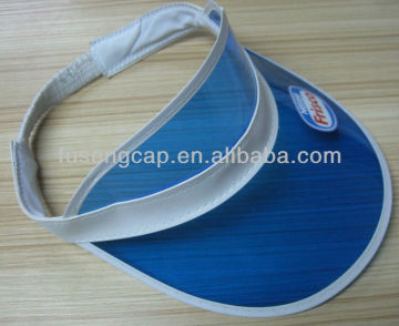 PVC Sun Visor, plastic visor