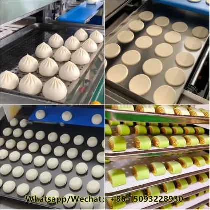 Dumpling Toast Bread and Biscuit Tray Arranging Machine