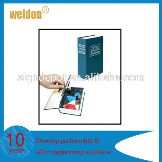 Hideen safe hardcover book key safe box