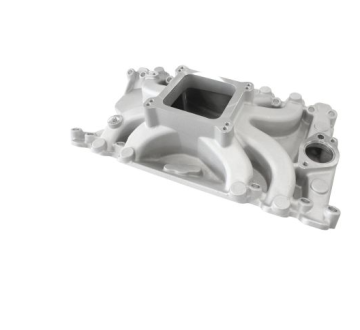 Billet Intake Manifold for Holden 253-308 Low-Rise Single Plane - Natural Cast Finish