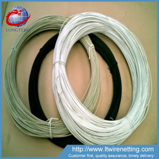 anping 12 gauge iron wire pvc coated tie wire hanger
