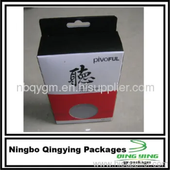 Straight Tuck End With Hang Tab Custom Retail Boxes 