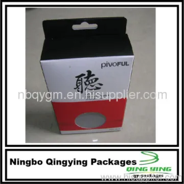 Straight Tuck End With Hang Tab Custom Retail Boxes 