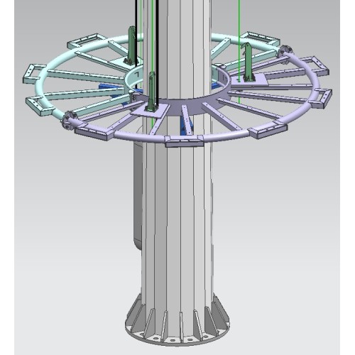 Menara Monopole Bentuk Tapered 35M