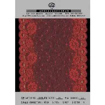 colored lace curtains 5735