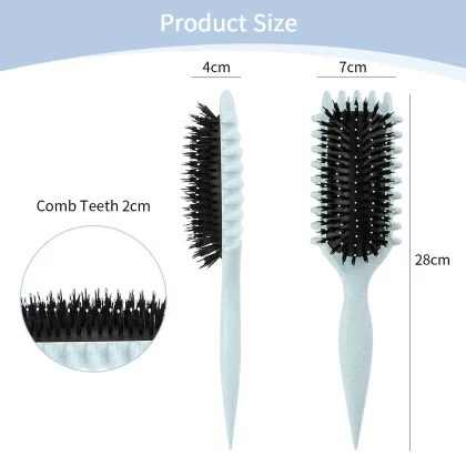 Nylon Bristle Air Cushion Comb for Wavy Hair