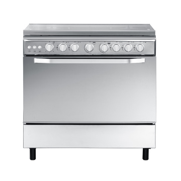 Free Standing Barbecue Gas-Electric oven