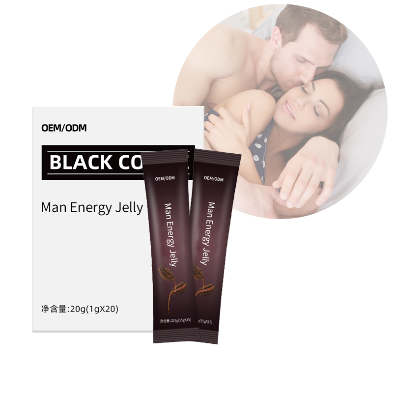 OEM/ODM Private Label Vegan Jelly Man Energy Tongkat Ali Maca Extract Jelly Man Energy Jelly