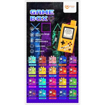 Randm Game Box 5200 Puffs Disponível Caixa