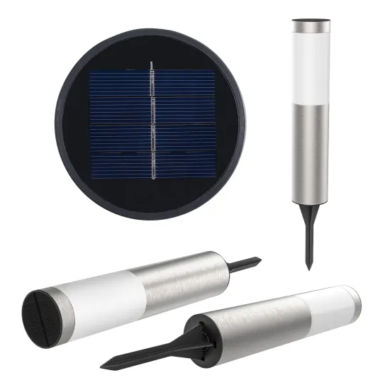 Modern Solar LED Garden Lamp: 3000K & 6000K Brightness, IP44 Rating, Ideal for Landscape, Pathway Lighting