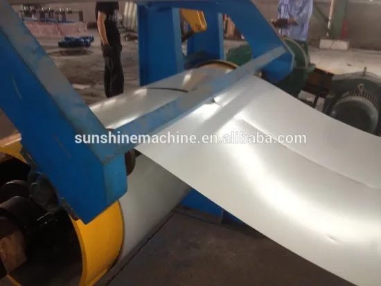 simple slitting line for metal strip