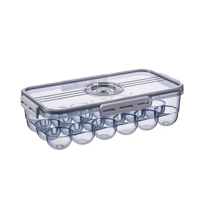 Transparent Beauty Egg Stackable Lunch Fresh Box