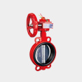 Fire clamp signal butterfly valve