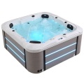 Banheira de hidromassagem Whirpool acrílico ao ar livre spa uk