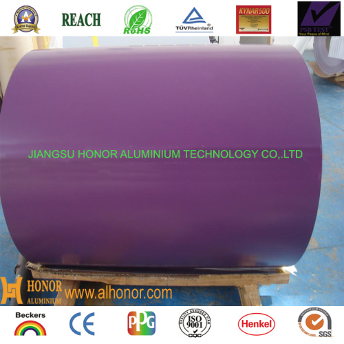 Aluminum Color Coated Coil for Aluminium Composite Panel-PE-Rose