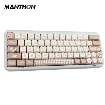 PBT 144-Key Custom Cute Dye-Sublimation Keycaps Set - MAO Profile for US Layout Cherry